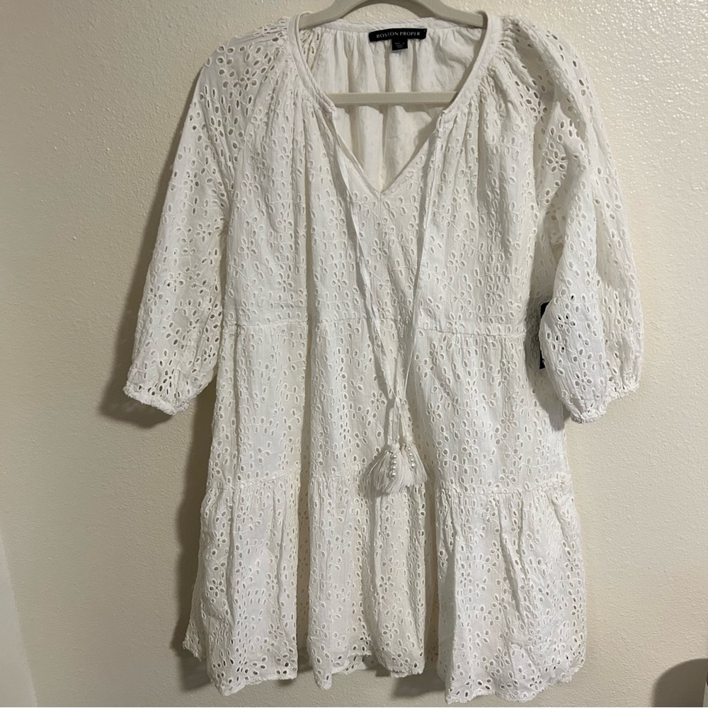 NWT Boston Proper White Dress